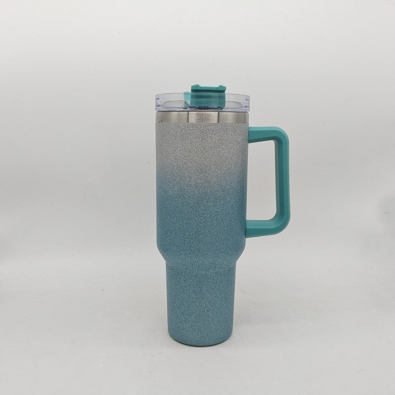 Large Capacity Double-layer Stainless Steel Vacuum Insulation Cup Elegance