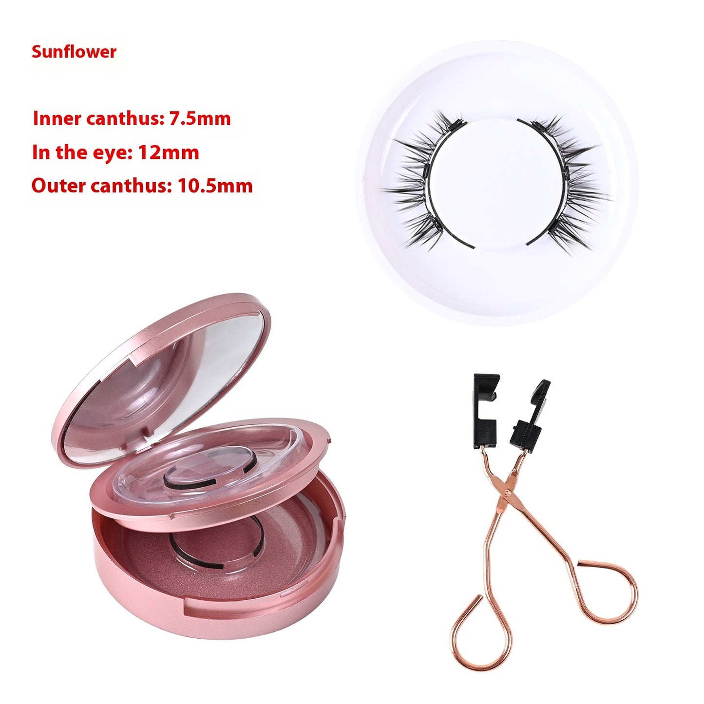 Magnetic Glue-free Eyelashes: Natural, Long-lasting Simulation Collection