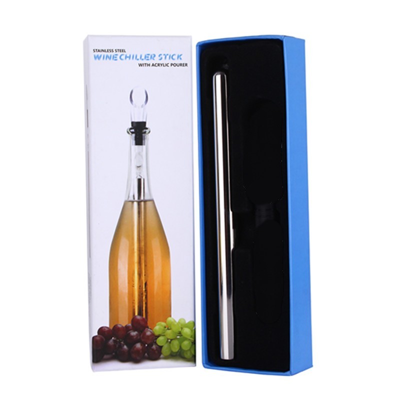 Chill Wine Instantly: Stainless Steel Leakproof Wine Chilling Rod