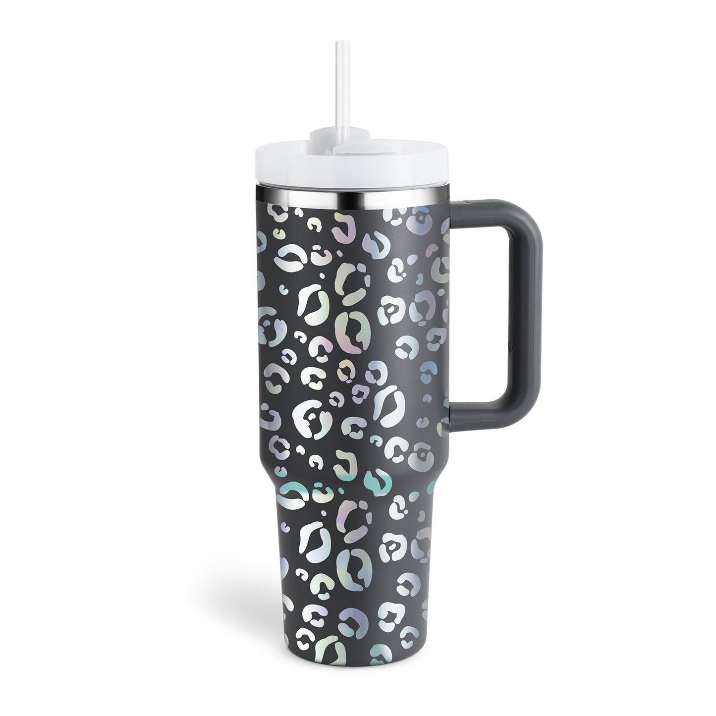 40oz Portable Stainless Steel Water Bottle Mug With Handle
