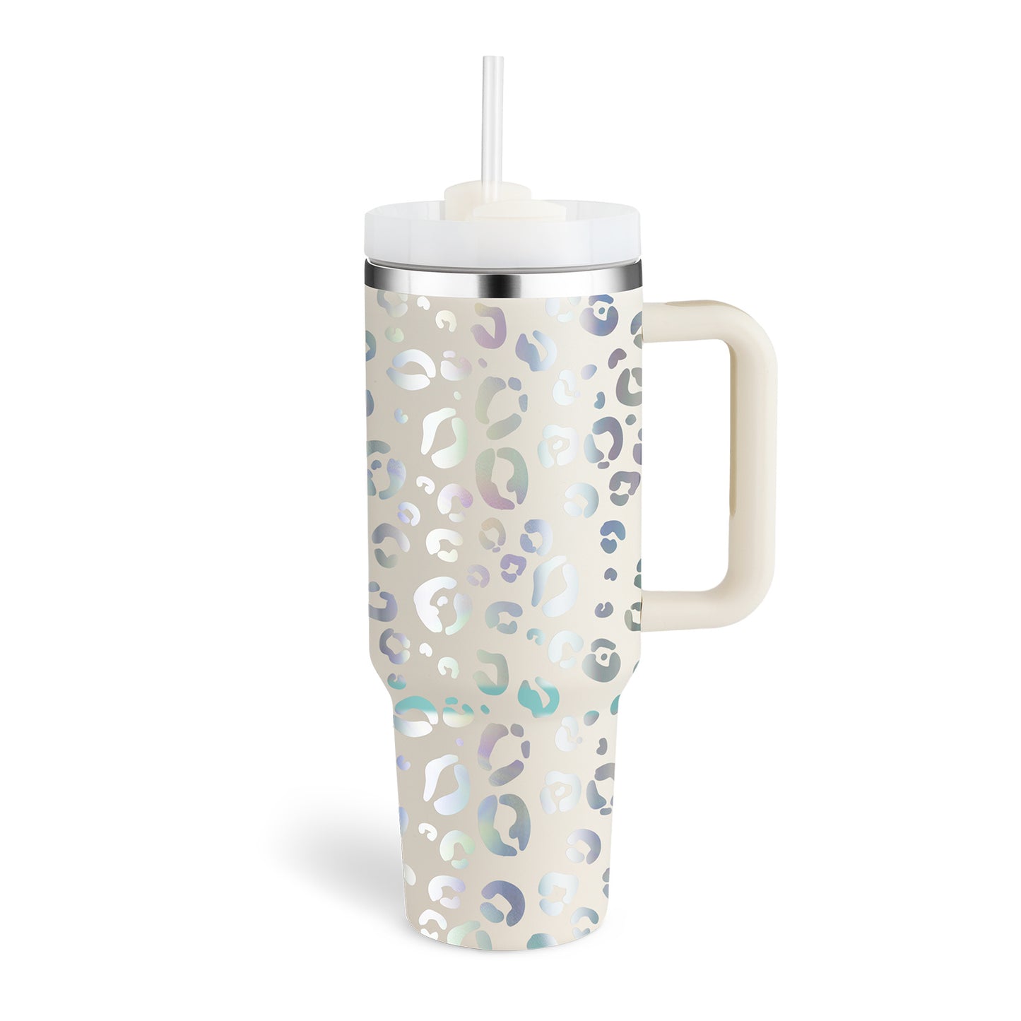 40oz Portable Stainless Steel Water Bottle Mug With Handle
