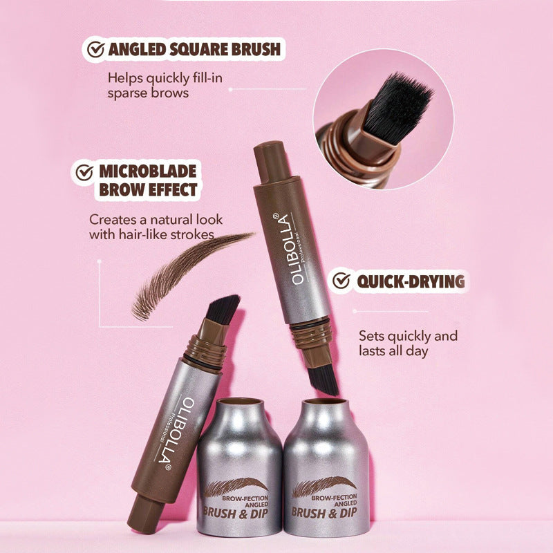 Effortless Brows: Big Brush Hairline No Smudge Eyebrow Pencil