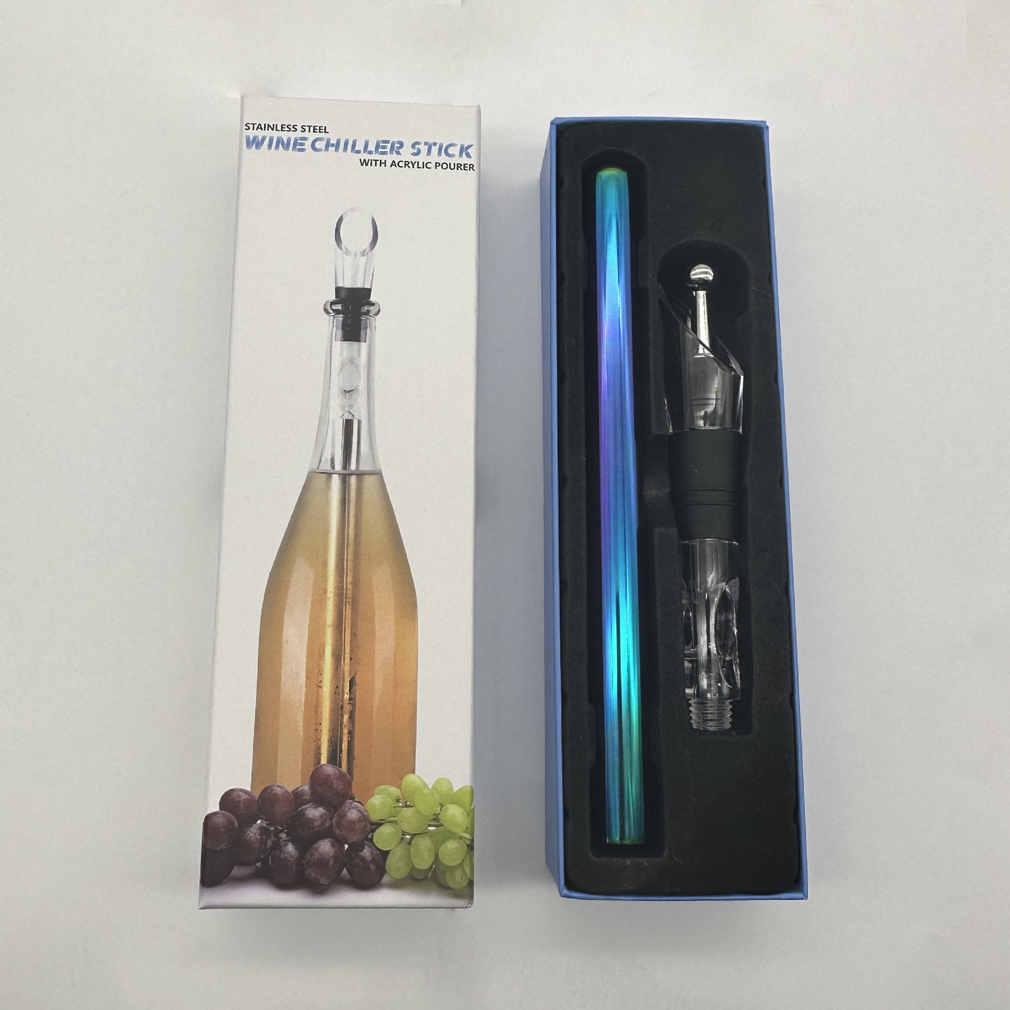 Chill Wine Instantly: Stainless Steel Leakproof Wine Chilling Rod