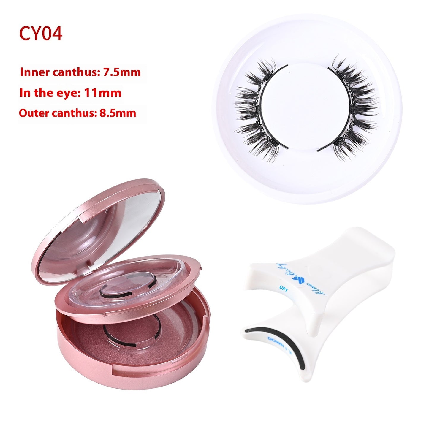 Magnetic Glue-free Eyelashes: Natural, Long-lasting Simulation Collection