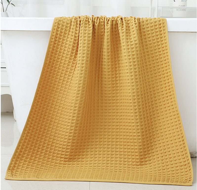 Luxurious Quick-Dry Cotton Bath Towel: Ultimate Absorbency Unisex Wipe