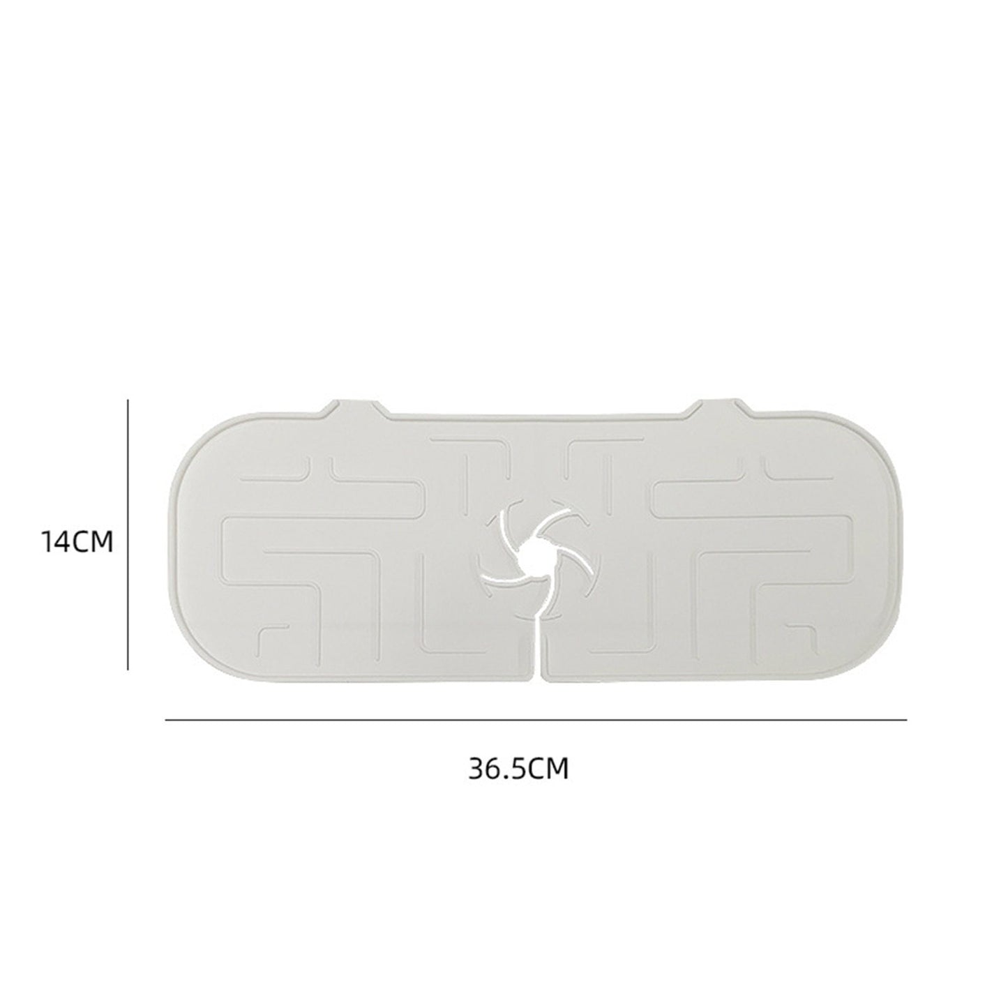 Silicone Faucet Absorbent Mat: Splash Guard & Countertop Protector