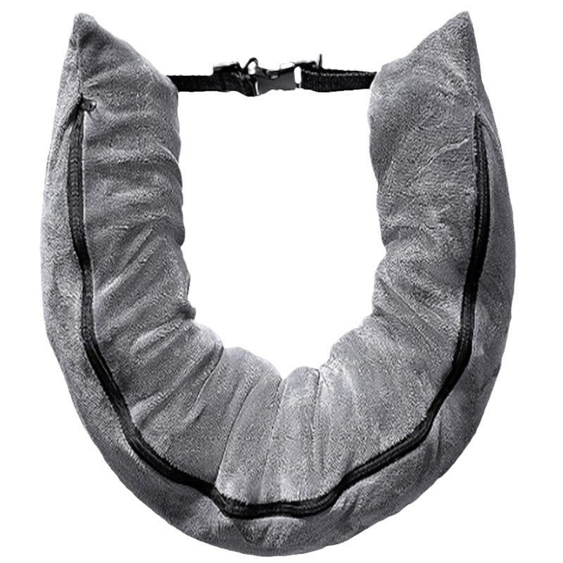 Refillable Travel Pillow Storage for Clothes in Portable Luggage