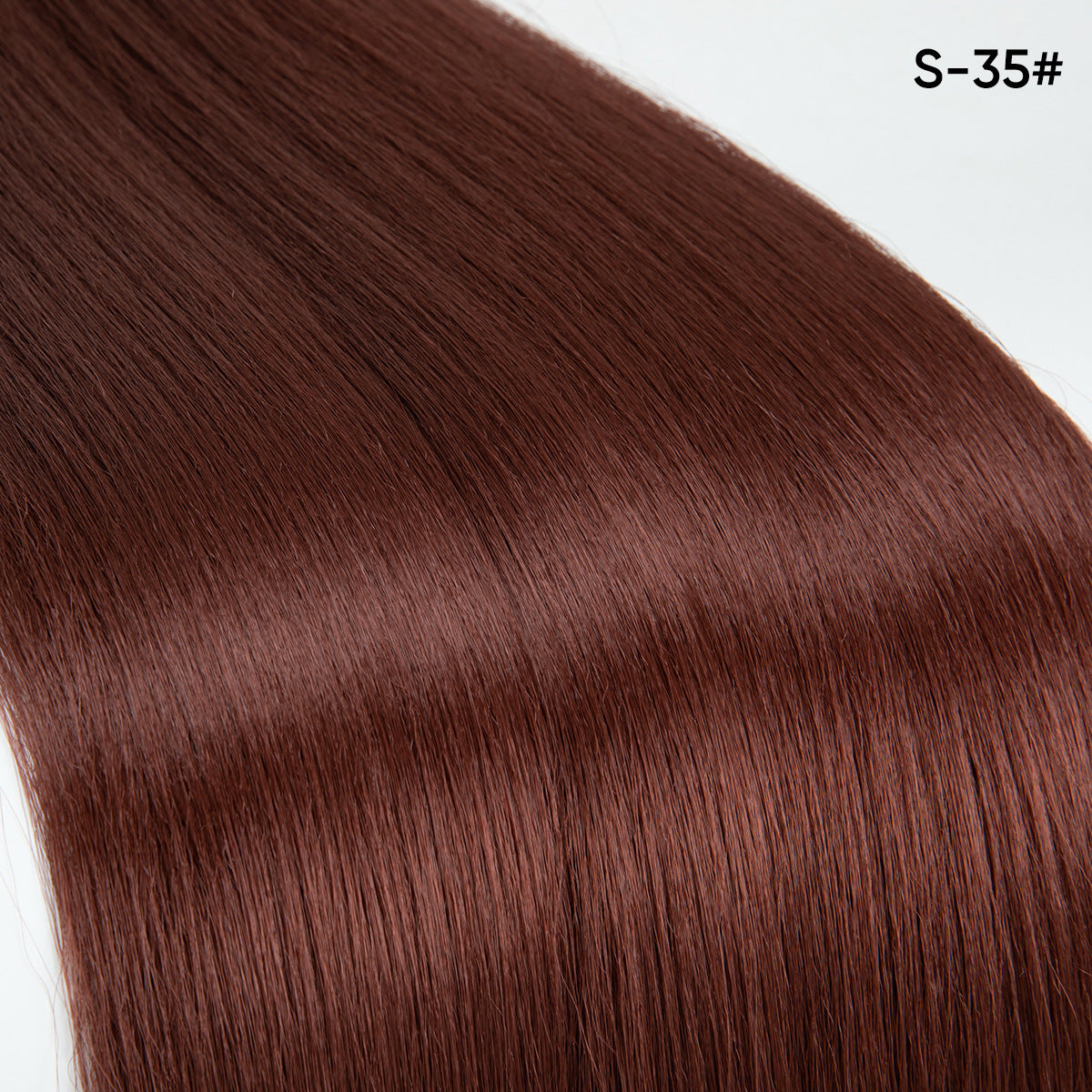 Wig Natural Ponytail Synthetic False Braids, Versatile Winding Style