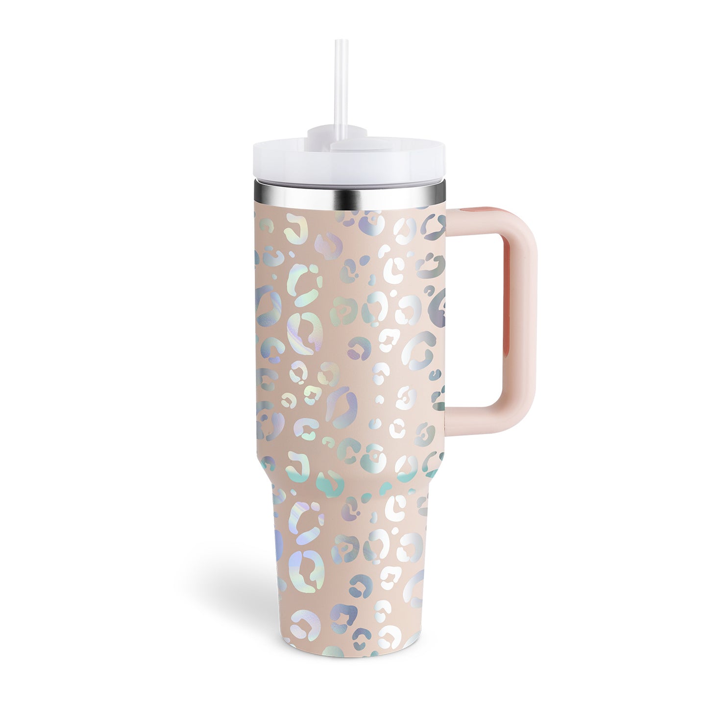 40oz Portable Stainless Steel Water Bottle Mug With Handle