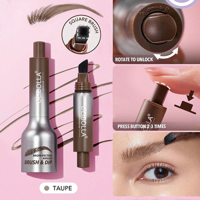 Effortless Brows: Big Brush Hairline No Smudge Eyebrow Pencil