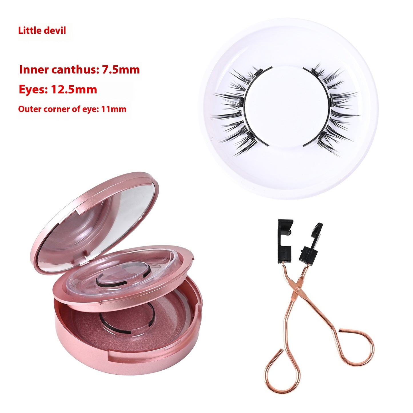Magnetic Glue-free Eyelashes: Natural, Long-lasting Simulation Collection