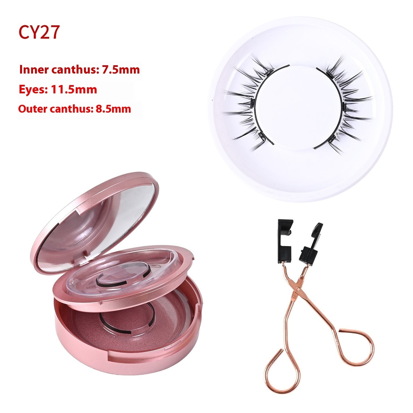 Magnetic Glue-free Eyelashes: Natural, Long-lasting Simulation Collection