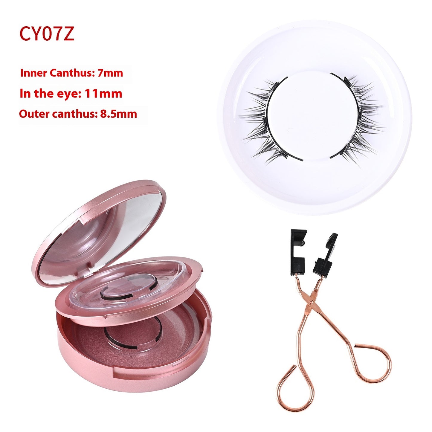 Magnetic Glue-free Eyelashes: Natural, Long-lasting Simulation Collection