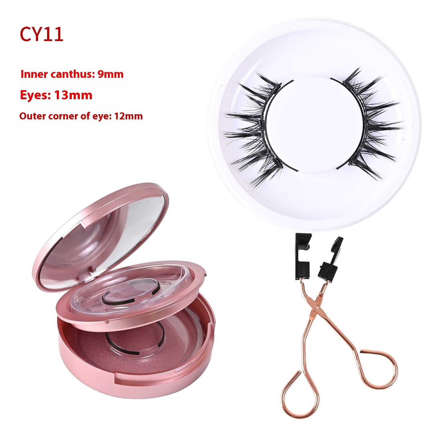 Magnetic Glue-free Eyelashes: Natural, Long-lasting Simulation Collection