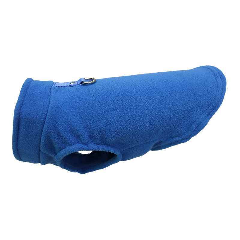 Cozy Pet Clothes Dog Thickened Solid Color Polar Fleece - Killer Products