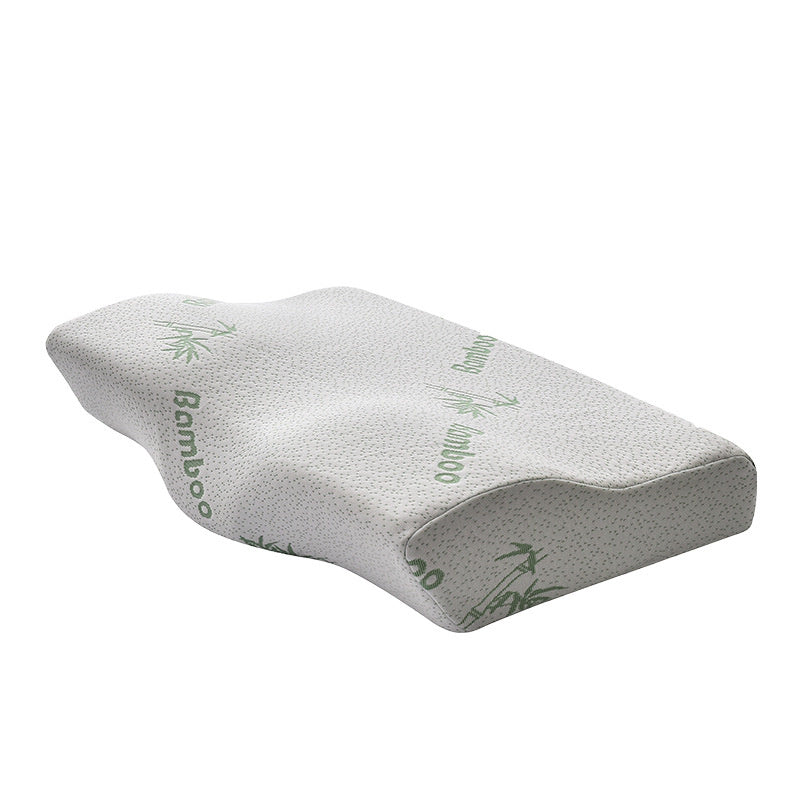 Butterfly Pillow: Core Memory Foam, Slow Rebound, Ultimate Comfort