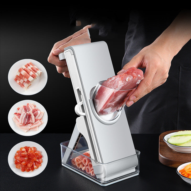 Effortless Culinary Precision: New Hand-crank Vegetable Cutting Press Grater Slicer