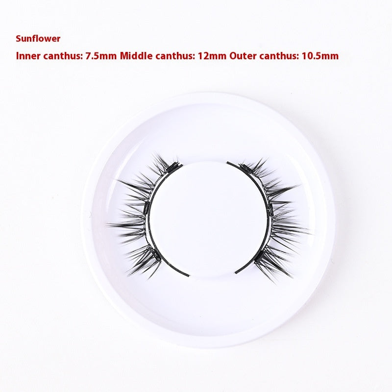 Magnetic Glue-free Eyelashes: Natural, Long-lasting Simulation Collection