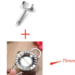 Effortless Dumpling Making with Stainless Steel Dumpling Mould