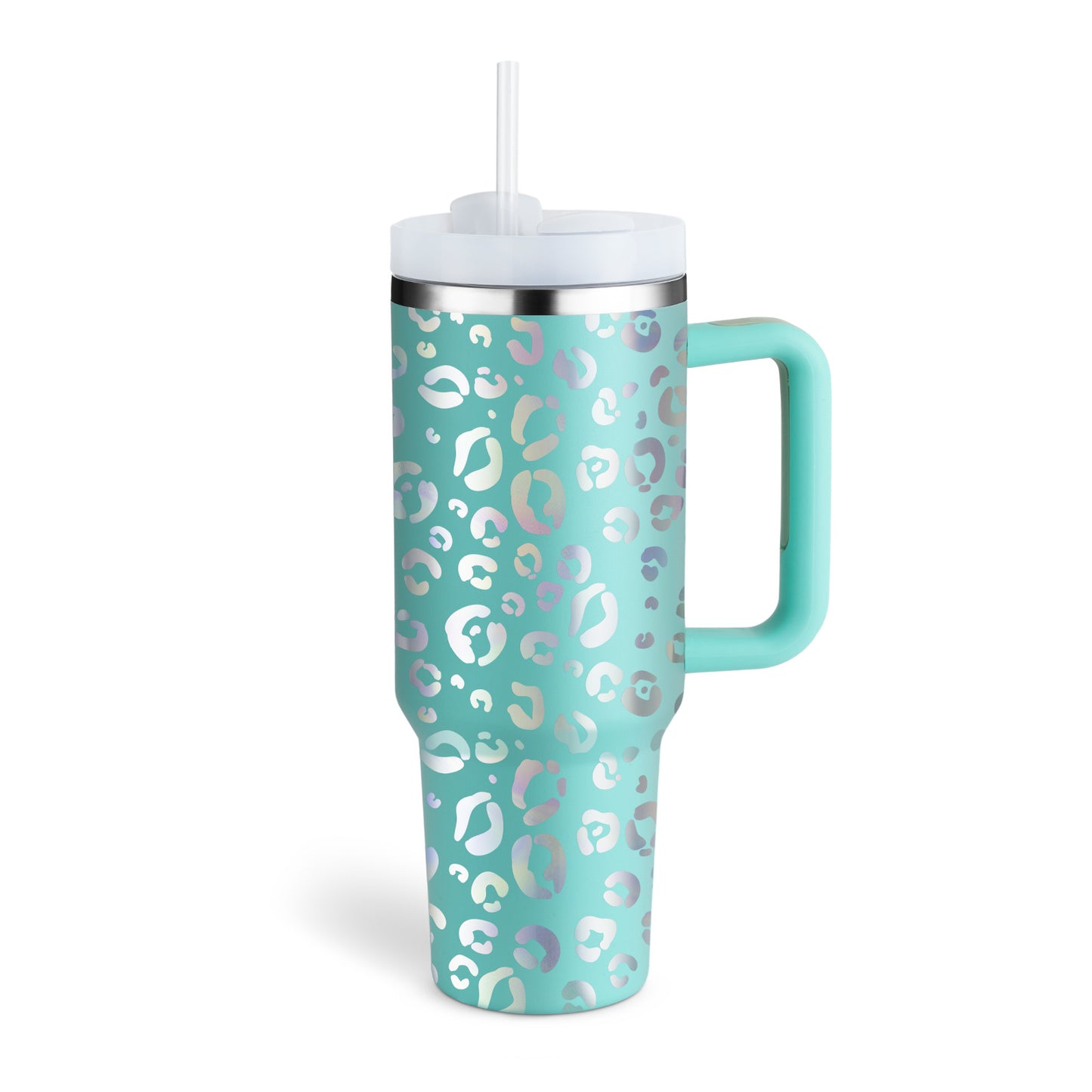 40oz Portable Stainless Steel Water Bottle Mug With Handle