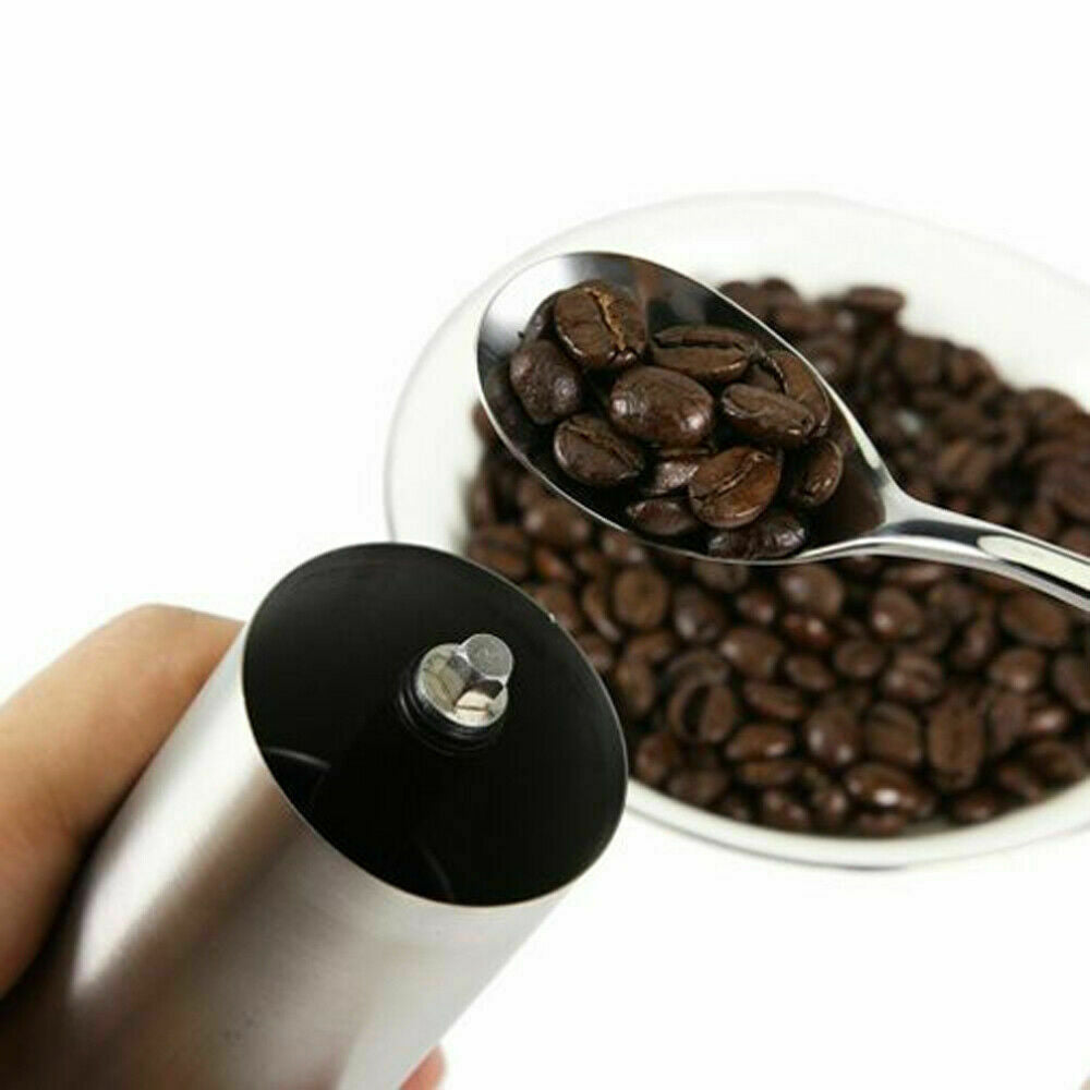 Home Portable Manual Coffee Grinder Stainless Steel Ceramic Burr