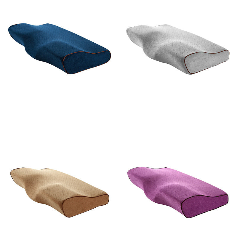 Butterfly Wave Polyester Individual Pillowcase: Luxurious Velvet Comfort