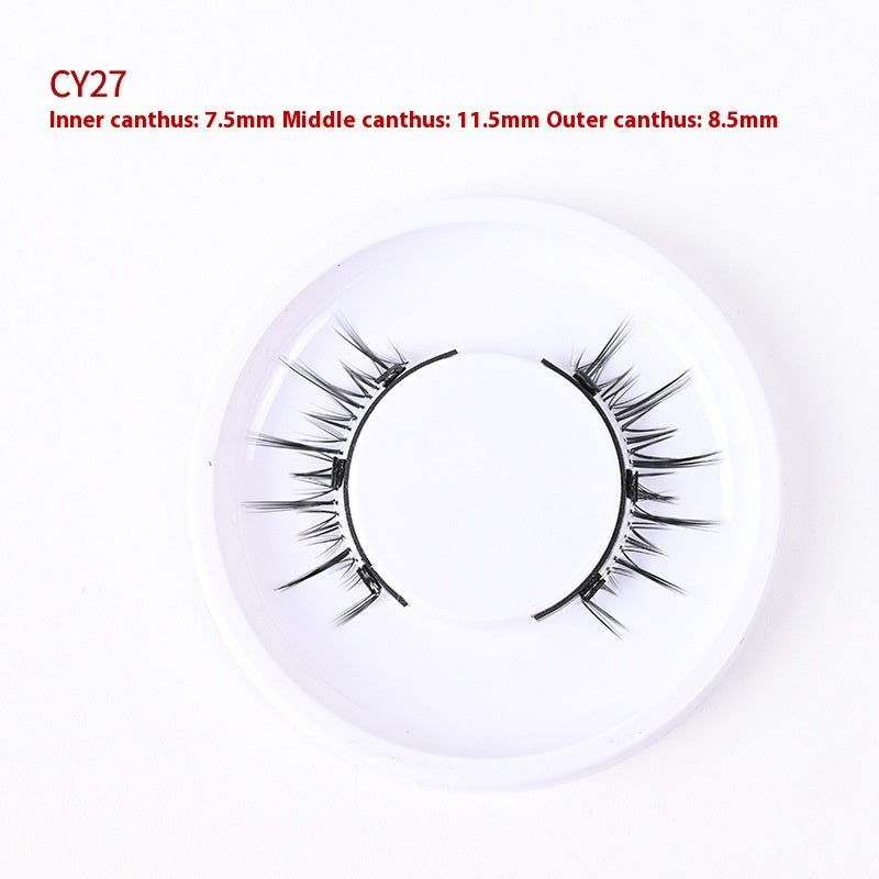 Magnetic Glue-free Eyelashes: Natural, Long-lasting Simulation Collection