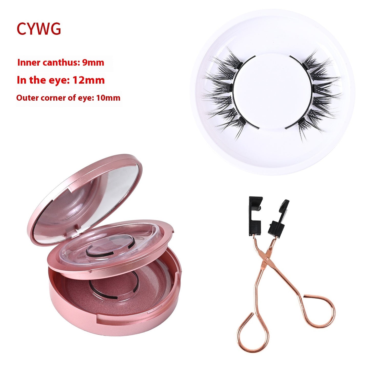 Magnetic Glue-free Eyelashes: Natural, Long-lasting Simulation Collection