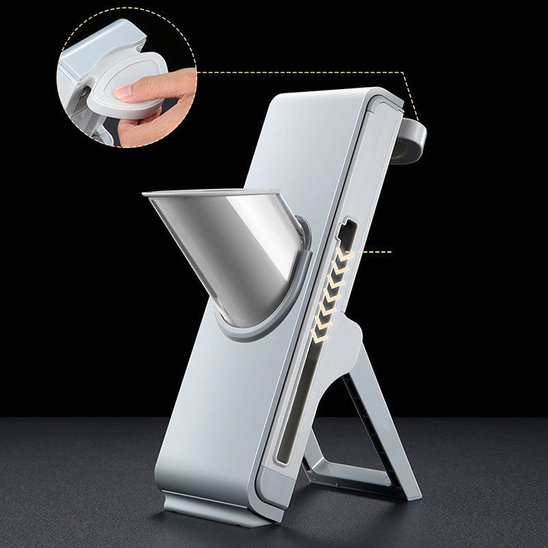 Effortless Culinary Precision: New Hand-crank Vegetable Cutting Press Grater Slicer