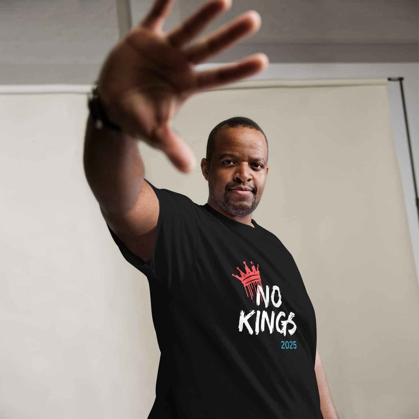 No Kings 2025 - PoliTee in black - Killer Products