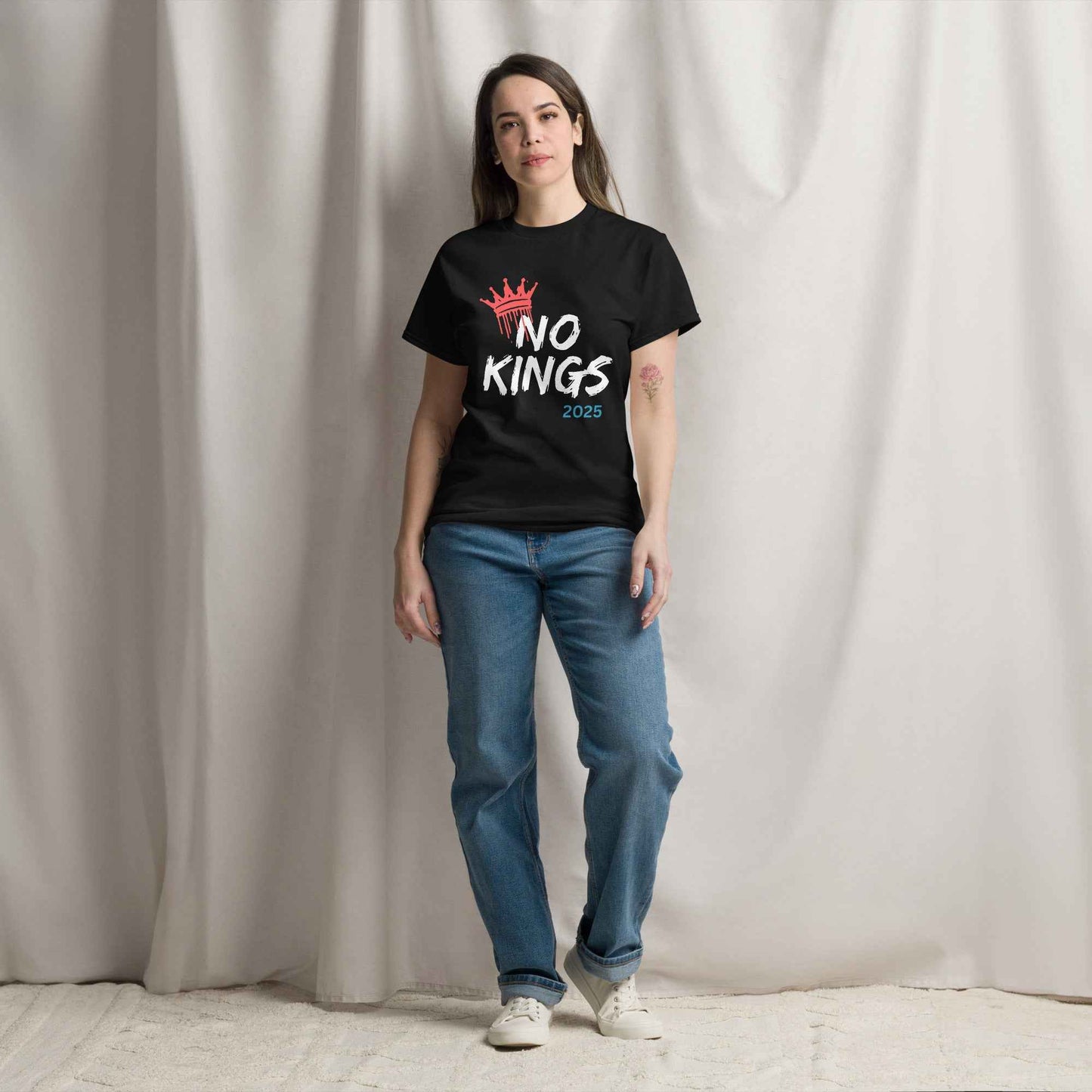 No Kings 2025 - PoliTee in black - Killer Products