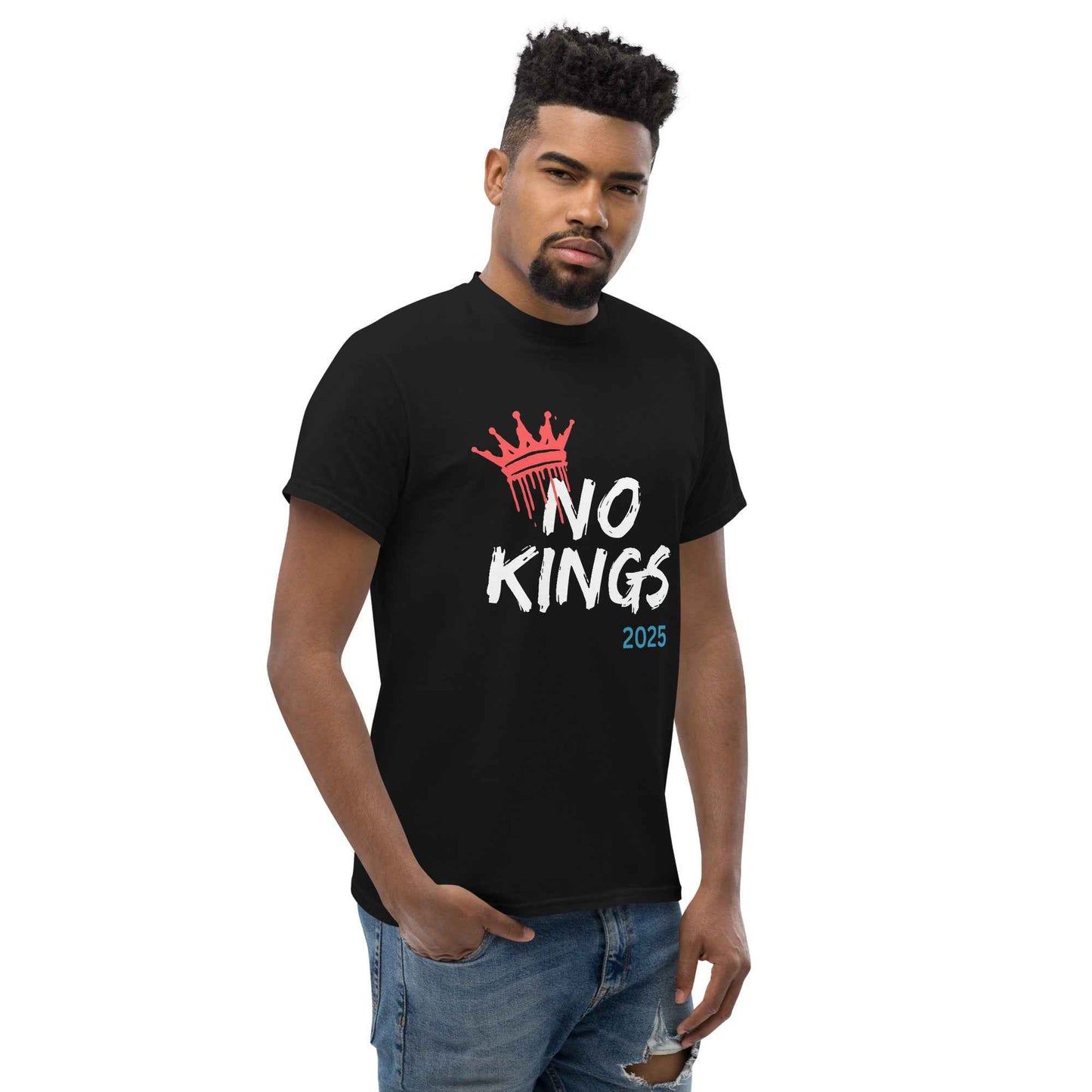 No Kings 2025 - PoliTee in black - Killer Products