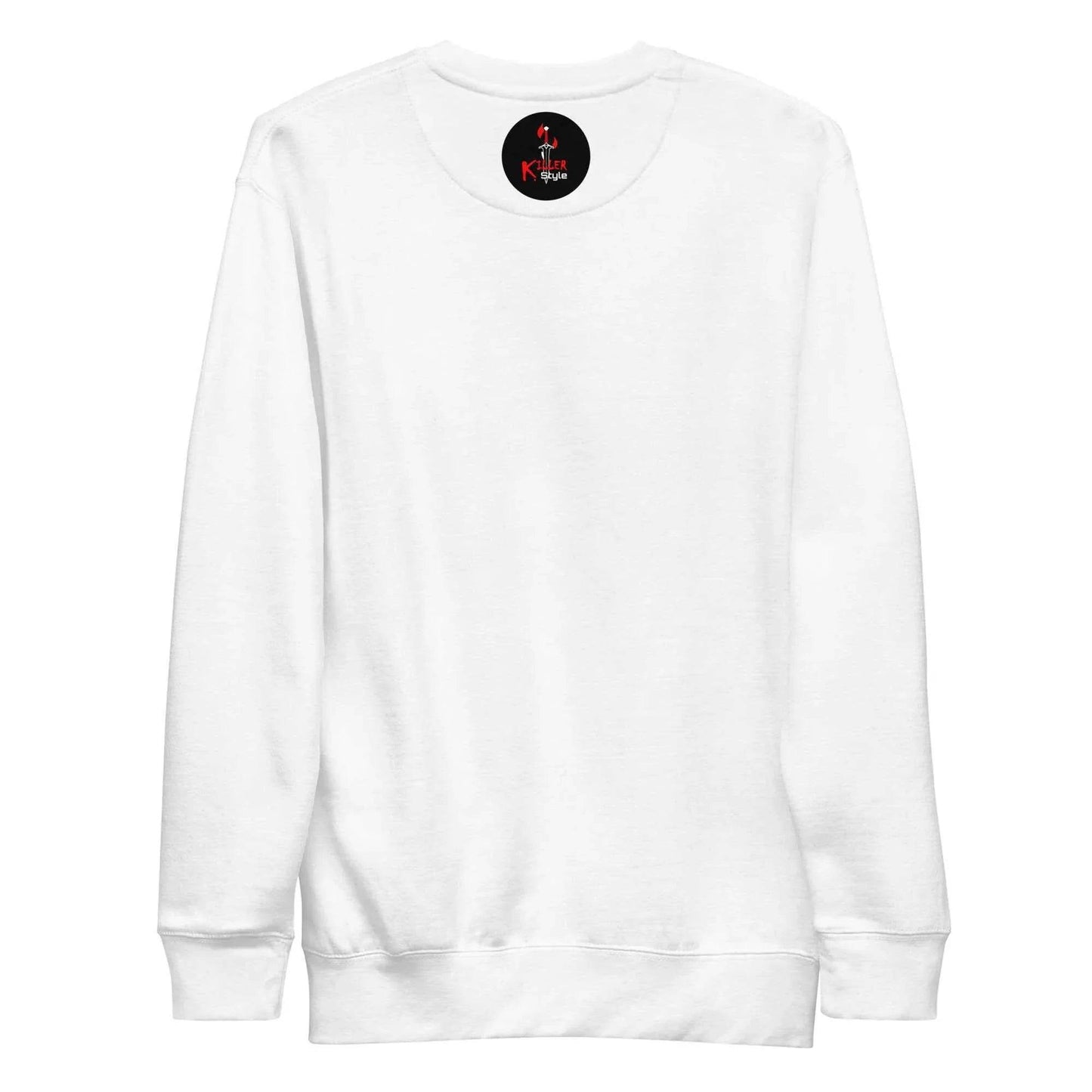 TESLA'S Premium Unisex Sweatshirt: Bold Statement Against Greed - Killer Products