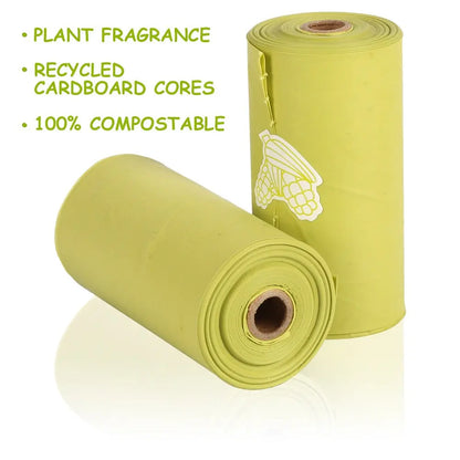 Corn starch based biodegradable/compostable pet garbage bags dog poop bags  Killer Products