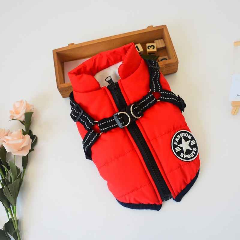 Warm Hooded Pet Dog Clothes for Small Dogs Winter Jackets - Killer Products