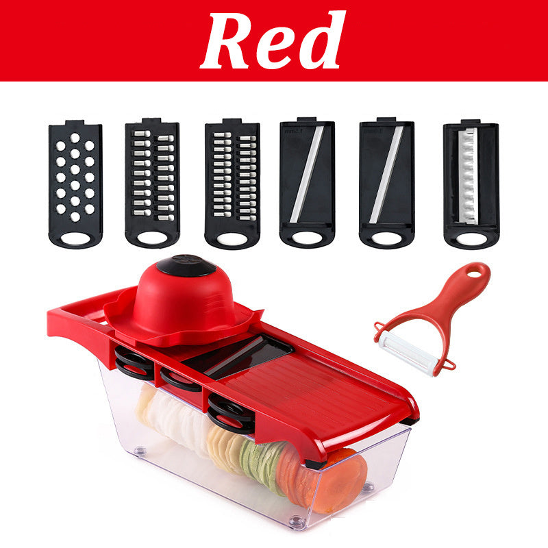 Effortless Multifunctional Vegetable Cutter for Kitchen Slicing and Dicing