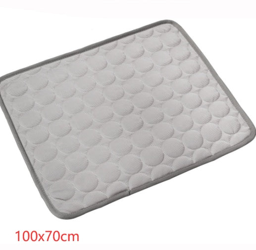 Cooling Pet Dog Cat Ice Silk Nest Pad For Summer