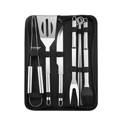 Premium 10-Piece BBQ Barbecue Tools Outdoor Baking Utensils Set