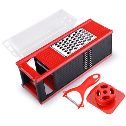 Versatile Kitchen Cutter with Storage & Safety Guard