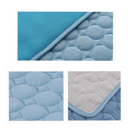 Cooling Pet Dog Cat Ice Silk Nest Pad For Summer