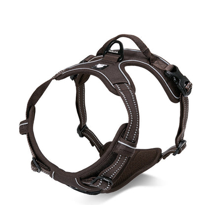 TrueLove Pet Adjustable Safety Reflective Nylon Harness for Small, Medium and Large Dogs