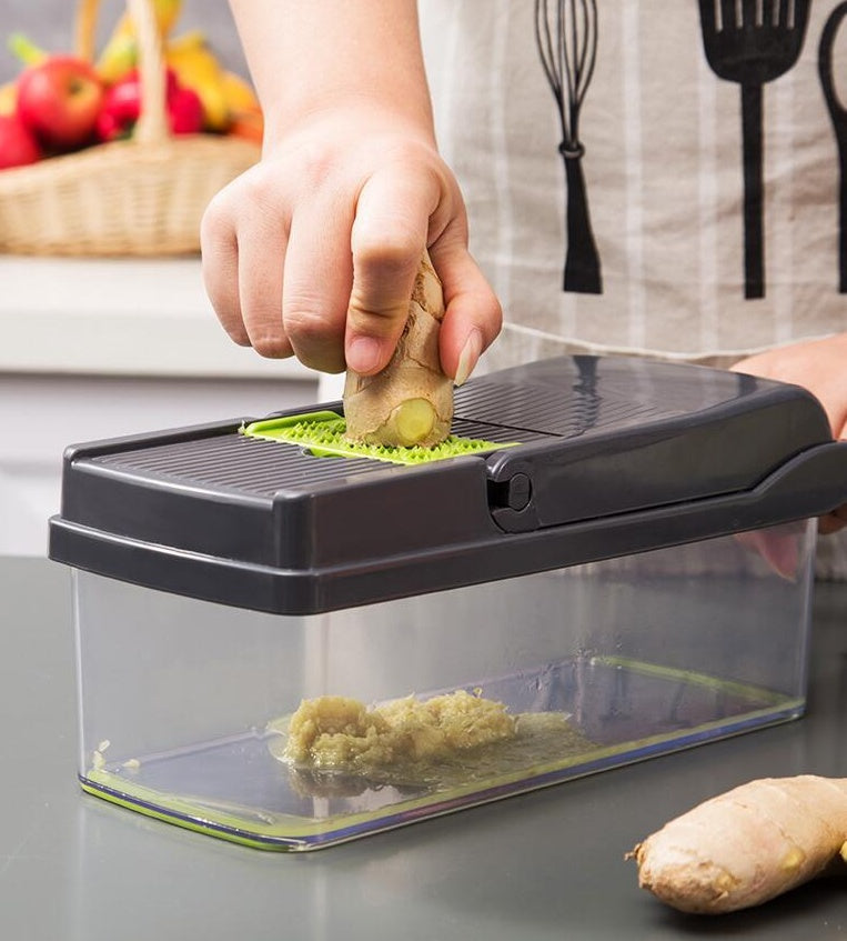 Effortless Multifunctional Vegetable Cutter for Kitchen Slicing and Dicing