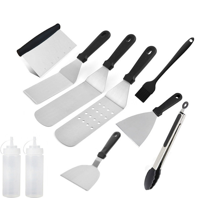 Versatile Stainless Steel BBQ Tool Set