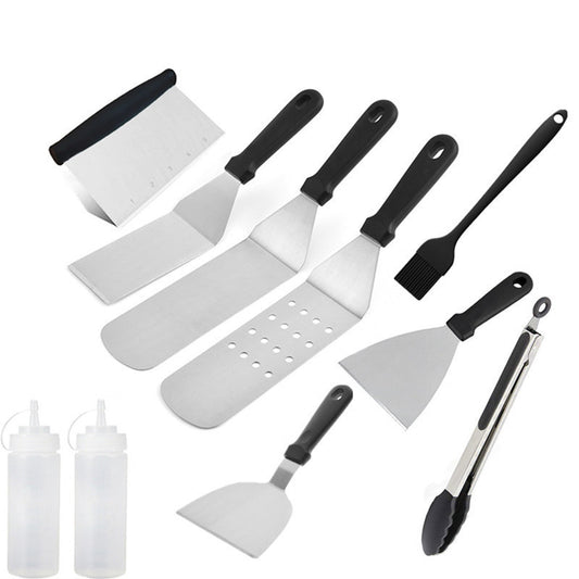 Versatile Stainless Steel BBQ Tool Set