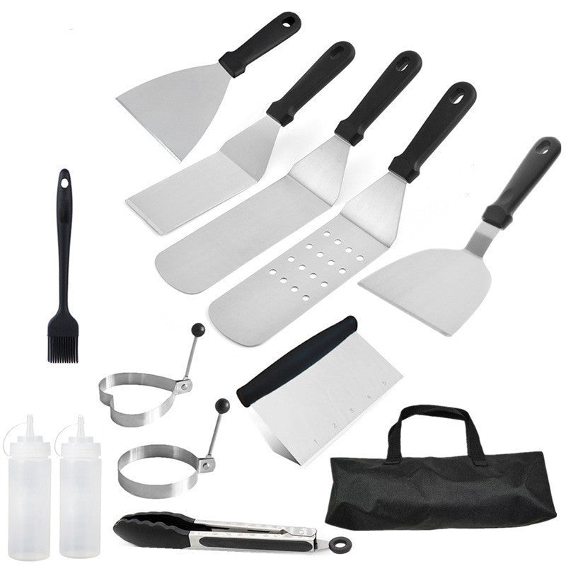 Versatile Stainless Steel BBQ Tool Set