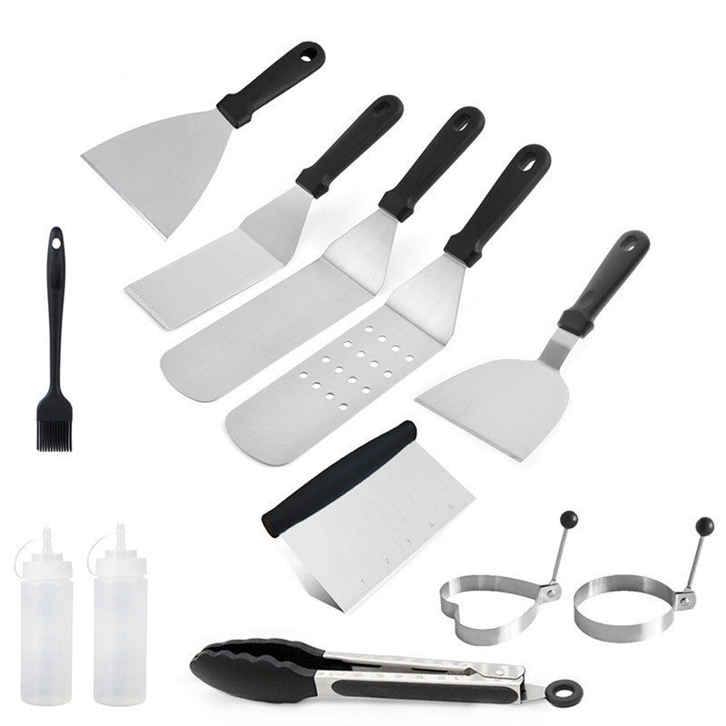 Versatile Stainless Steel BBQ Tool Set