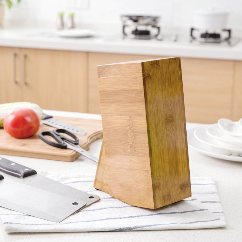 Bamboo Blade Keeper: Eco-Friendly Knife Organizer