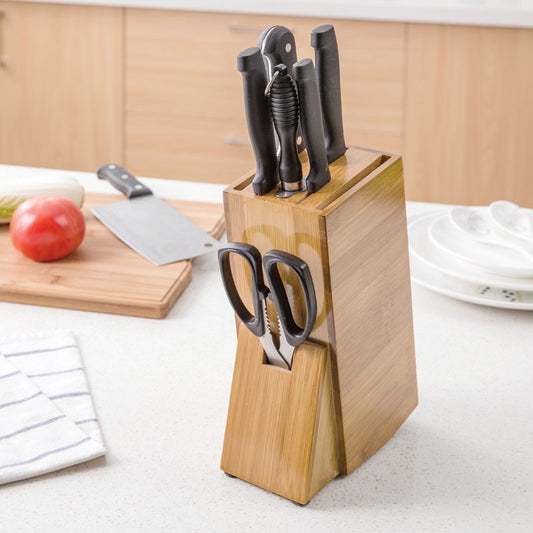 Bamboo Blade Keeper: Eco-Friendly Knife Organizer