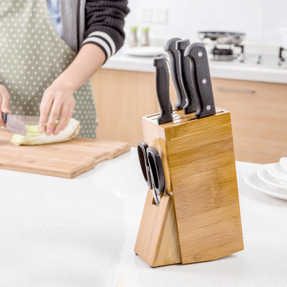 Bamboo Blade Keeper: Eco-Friendly Knife Organizer