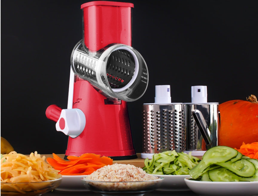 VeggiePro Round Mandoline Slicer & Grater